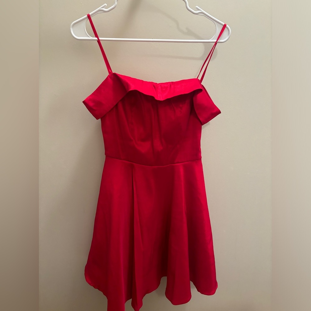 Red dress